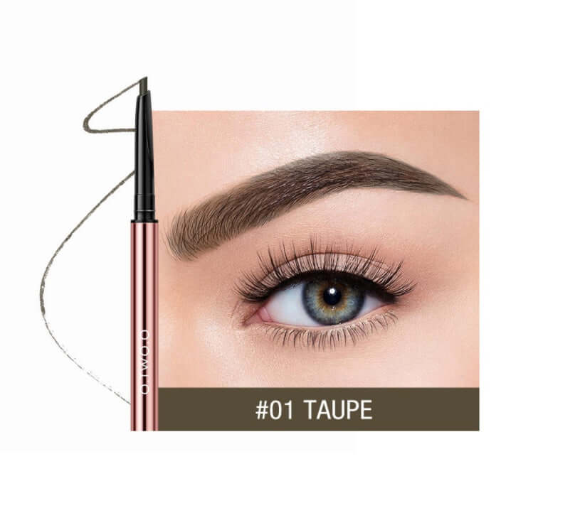 maquillage sourcils haute performance en teinte #01 Taupe pour un regard structuré et naturel.
