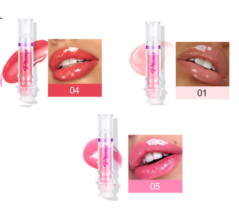 liquid lipstick légèrement épicé en différentes teintes avec effet brillance sur les lèvres.